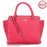 michael kors selma studded saffiano groot roze bakken Winkel Enschede a0b7y834